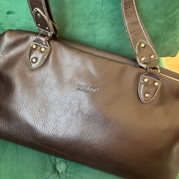 Y2K Matt & Nat Brown Shoulder Bag - Picture 2 of 8